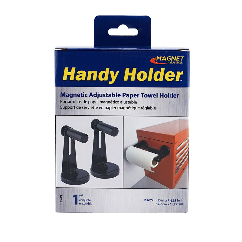 Magnet Source Handy Holder 4.625 in. L X 2.625 in. W Black Tool Holder