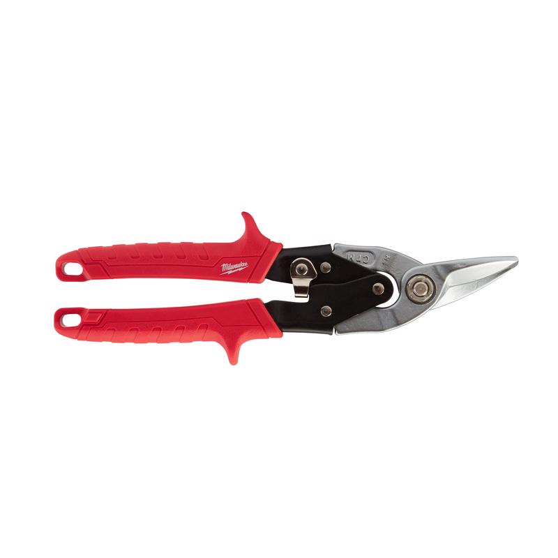 Milwaukee 10 in. Forged Alloy Steel Left Serrated Aviation Snips 22 Ga.