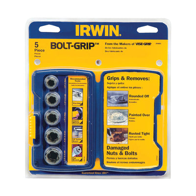 Irwin Bolt-Grip Carbon Steel Base Set 5 pc