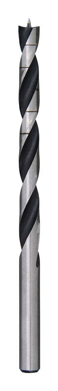 Milwaukee 1/8 in. X 2-3/4 in. L High Speed Steel Brad Point Bits Drill Bit Round Shank