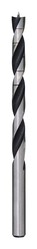 Milwaukee 5/16 in. X 4-1/2 in. L High Speed Steel Brad Point Bits Drill Bit Round Shank