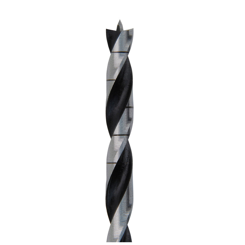 Milwaukee 7/16 in. X 5-1/2 in. L High Speed Steel Brad Point Bits Drill Bit Round Shank