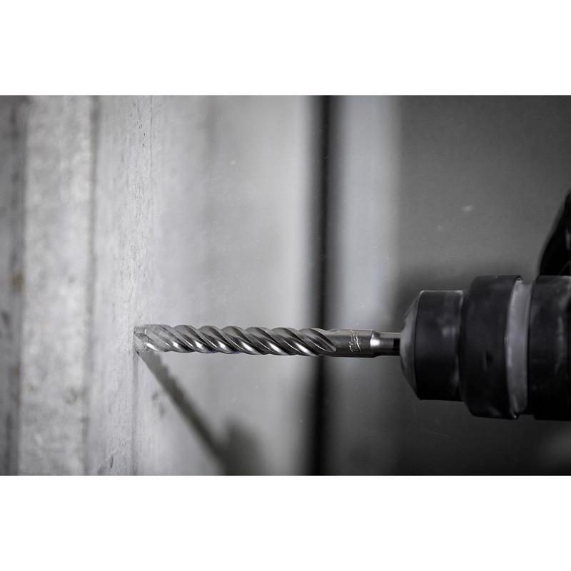 Milwaukee MX4 3/16 in. X 6 in. L Carbide Tipped SDS-plus Rotary Hammer Bit SDS-Plus Shank