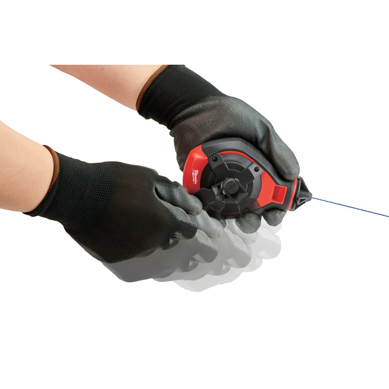 Milwaukee 3 oz Red Bold Chalk and Reel Set 100 ft. Red/White Bold Line