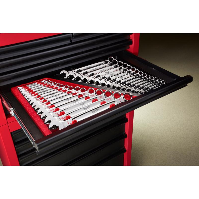 Milwaukee Max Bite SAE Combination Wrench Set 15.04 in. L 15 pc