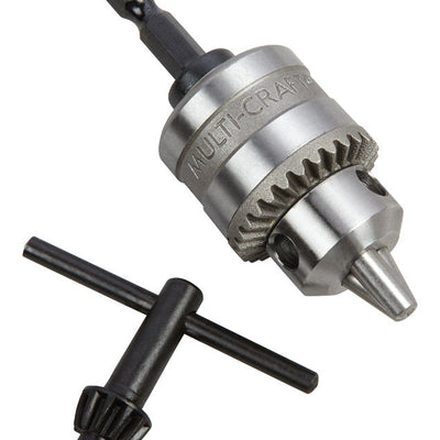Jacobs 1/4 in. in. Chuck 1/4 in. 3-Flat Shank