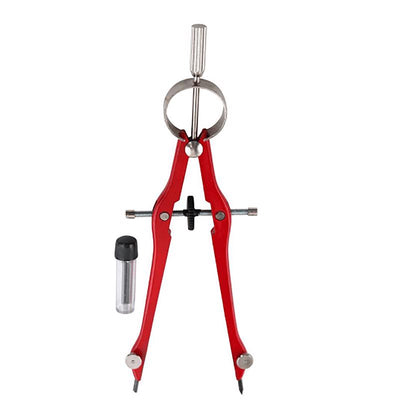 Empire 5 in. L X 2 in. W Precision Pencil Compass 6 in. Red
