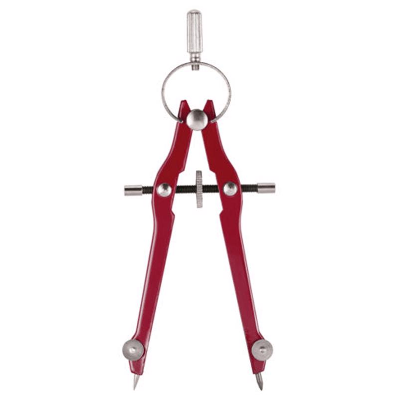 Empire 5 in. L X 2 in. W Precision Pencil Compass 6 in. Red
