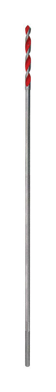 Milwaukee 1/4 in. D X 18 in. L Bellhanger Auger Bit High Speed Steel