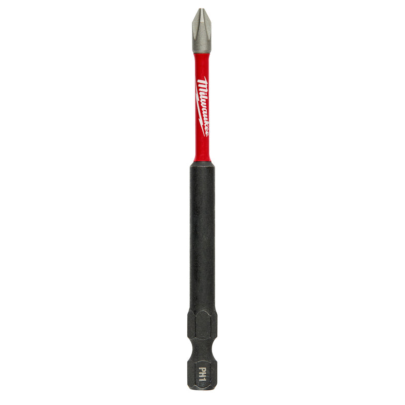 Milwaukee Shockwave Phillips #1 X 3-1/2 in. L Impact Power Bit Steel