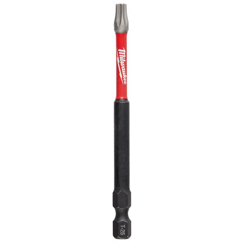 Milwaukee Shockwave Torx T25 X 3-1/2 in. L Impact Power Bit Steel