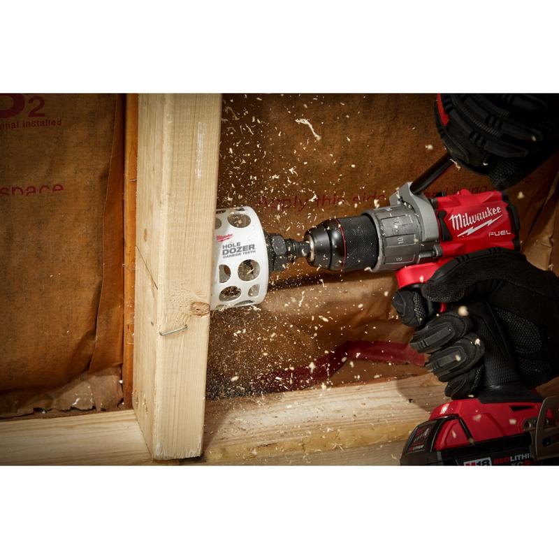 Milwaukee Hole Dozer 1-3/4 in. Carbide Tipped 1-7/8 in. L X 1/4 in. D Hole Saw