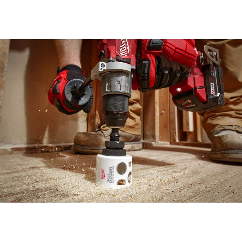 Milwaukee Hole Dozer 1-3/4 in. Carbide Tipped 1-7/8 in. L X 1/4 in. D Hole Saw