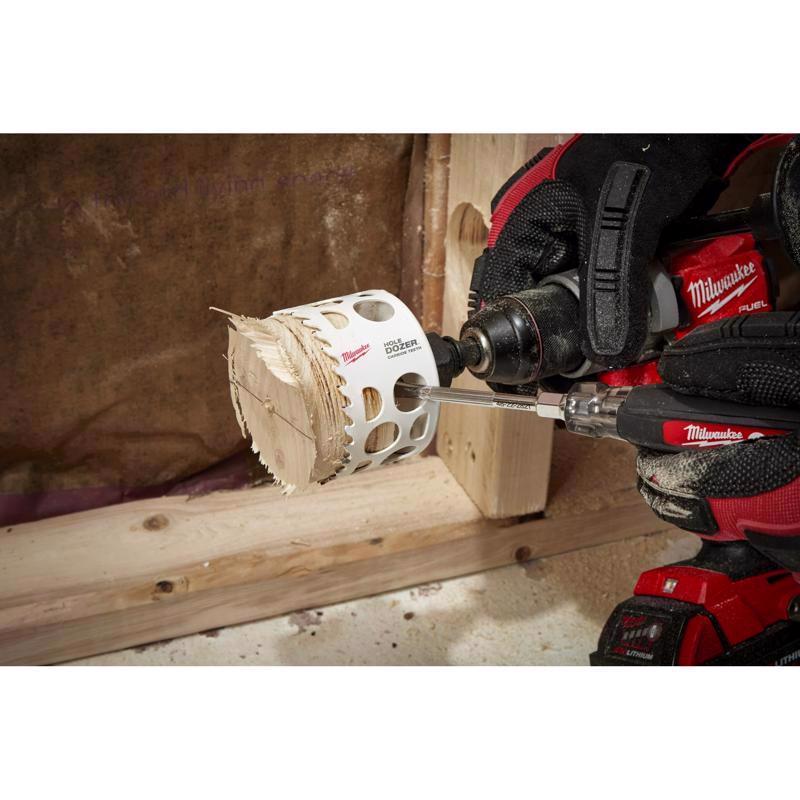 Milwaukee Hole Dozer 2-5/8 in. Carbide Tipped 1-7/8 in. L X 1/4 in. D Hole Saw