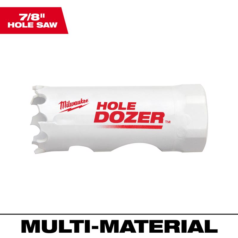 Milwaukee Hole Dozer 7/8 in. Bi-Metal Hole Saw
