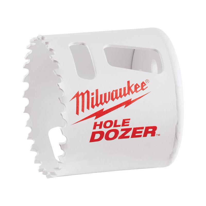 Milwaukee Hole Dozer 2 in. Bi-Metal 1.875 in. L X 7/16 in. D Hole Saw