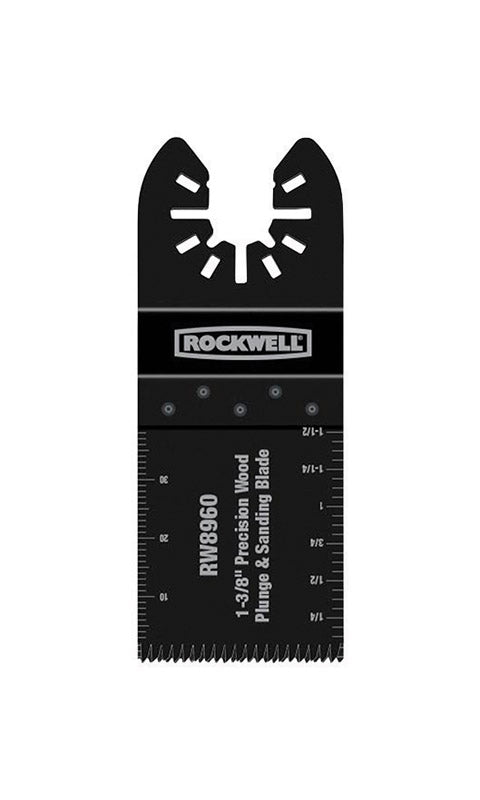 Rockwell 1.375 in. L High Speed Steel Plunge and Sanding Oscillating Blade