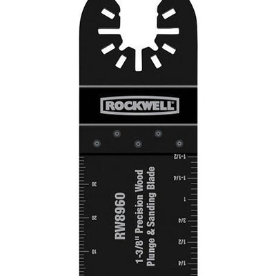 Rockwell 1.375 in. L High Speed Steel Plunge and Sanding Oscillating Blade