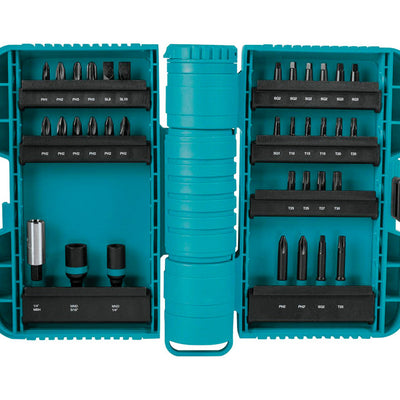 Makita ImpactX Assorted Driver Bit Set S2 Tool Steel 35 pc