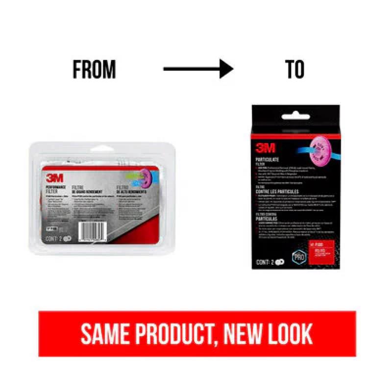 3M P100 Paint Sanding Respirator 6000-Series