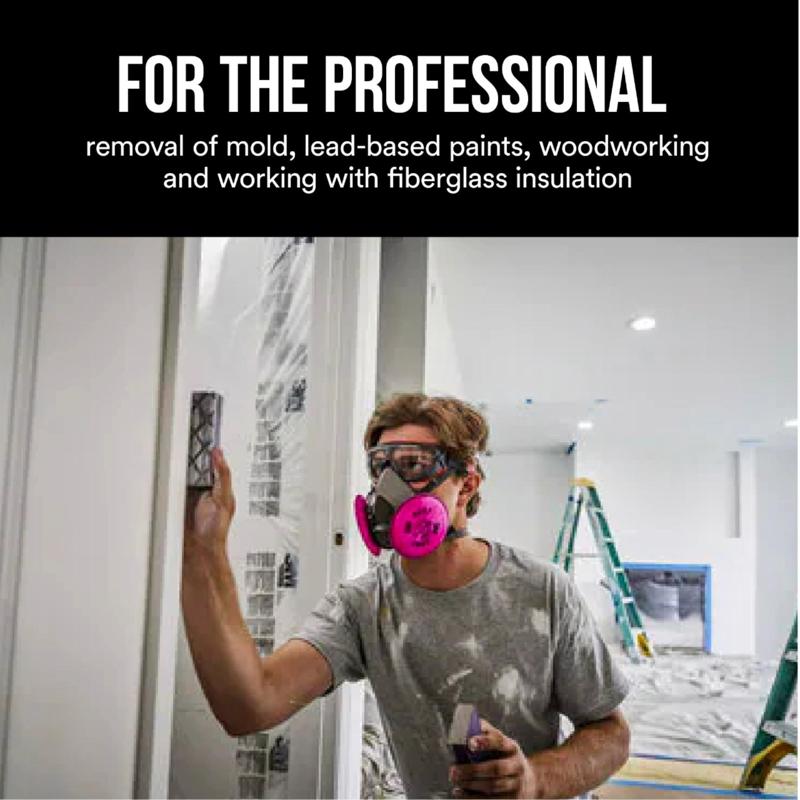3M P100 Paint Sanding Respirator 6000-Series