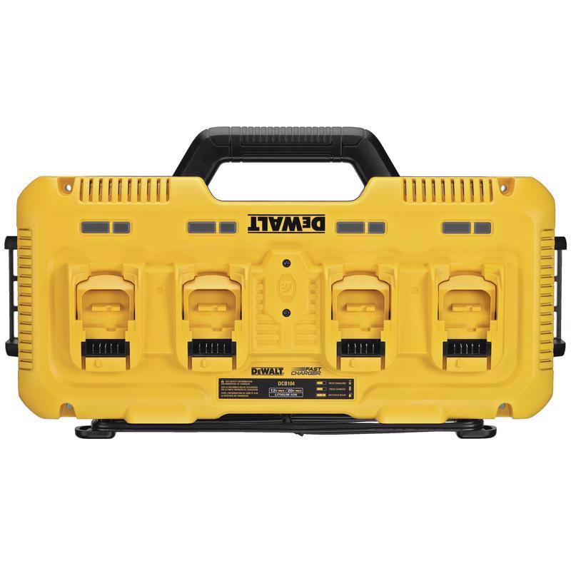 DeWalt 20V MAX DCB104 20 V Lithium-Ion 4-Port Fast Charger