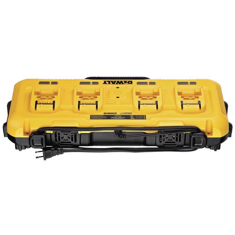 DeWalt 20V MAX DCB104 20 V Lithium-Ion 4-Port Fast Charger