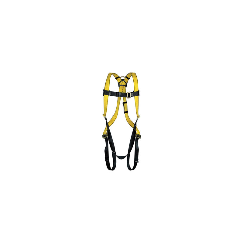 Safety Works Workman Qwik-Fit Unisex Polyester Safety Harness Yellow