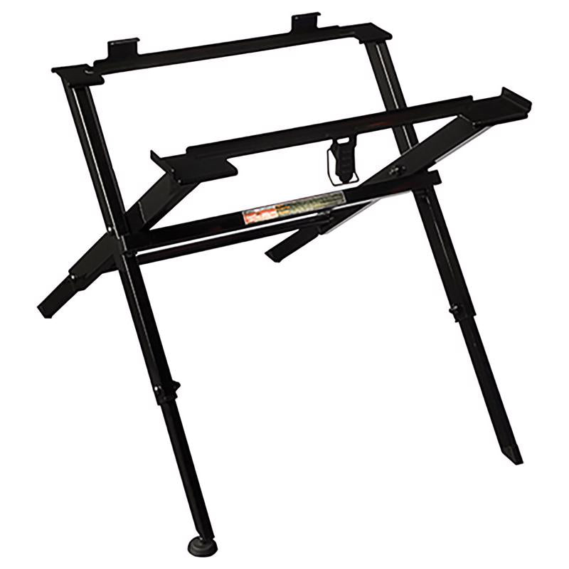 Milwaukee Steel 17.75 in. L X 20.5 in. H X 23 in. W Folding Table Saw Stand Black