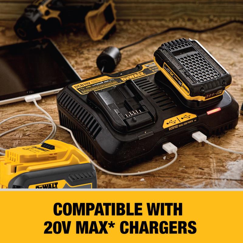DeWalt 20V-60V MAX FLEXVOLT DCB612 12 Ah Lithium-Ion High Capacity Battery Pack