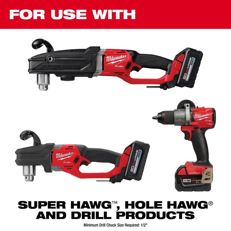Milwaukee Big Hawg 2-1/8 in. Carbide Tipped 2.44 in. L Hole Saw