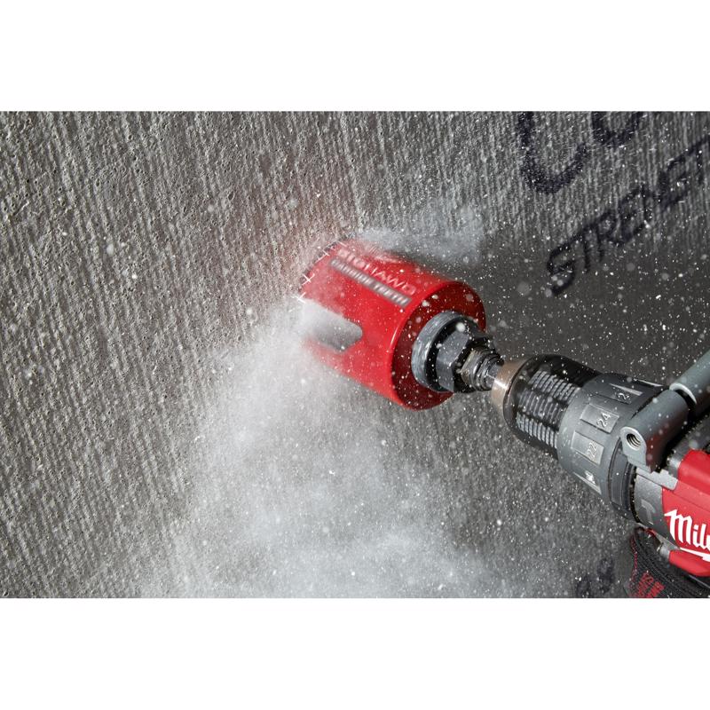 Milwaukee Big Hawg 3-5/8 in. Carbide Tipped 2.44 in. L Hole Saw