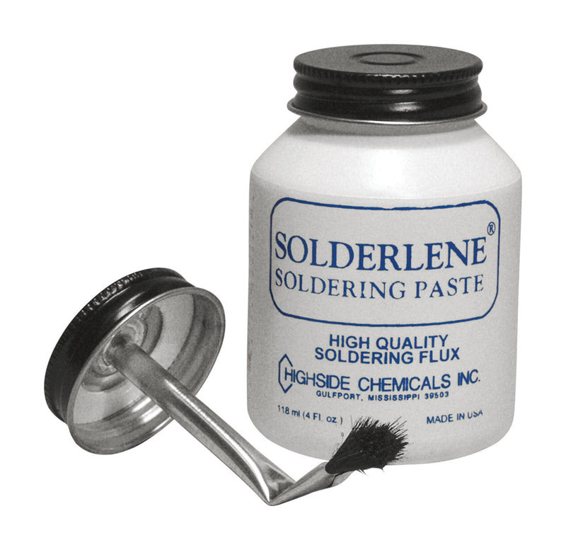 Highside Chemicals Solderlene 4 oz Lead-Free High Quality Paste Flux Petrolatum