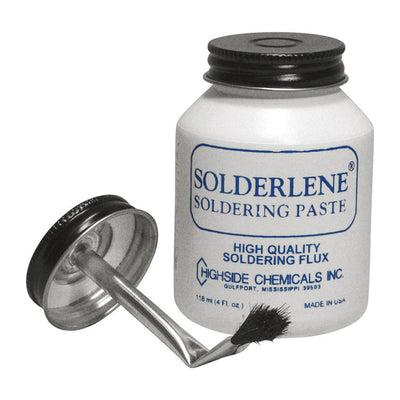Highside Chemicals Solderlene 4 oz Lead-Free High Quality Paste Flux Petrolatum