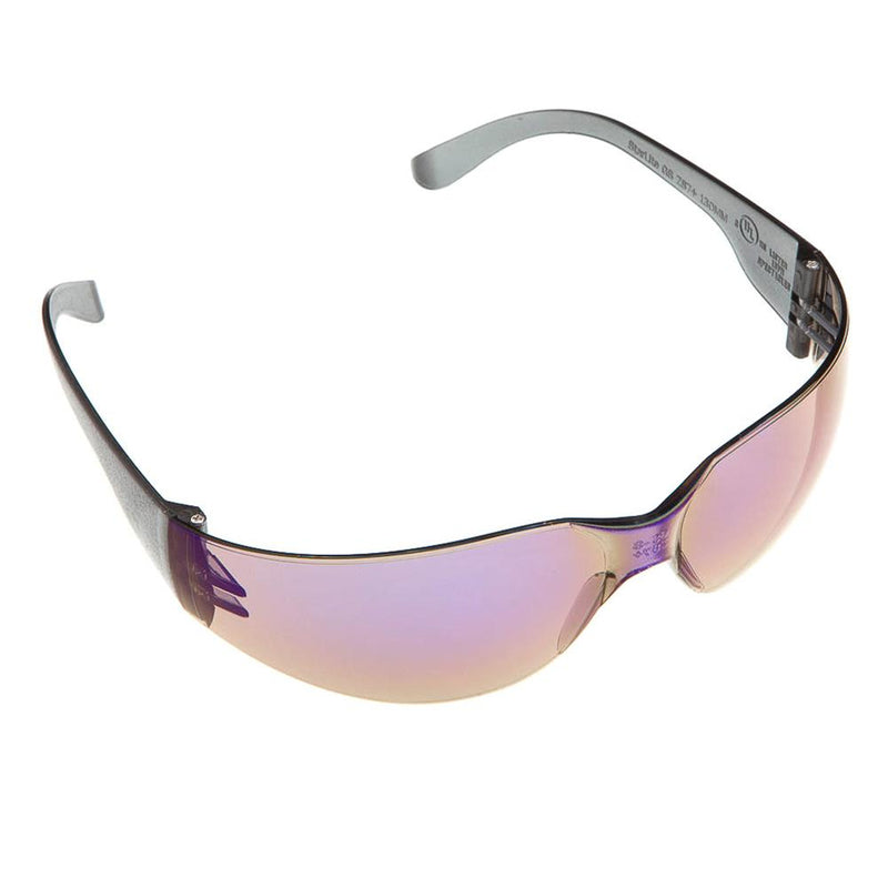 Forney Starlite Compact Safety Glasses Blue Mirror Lens