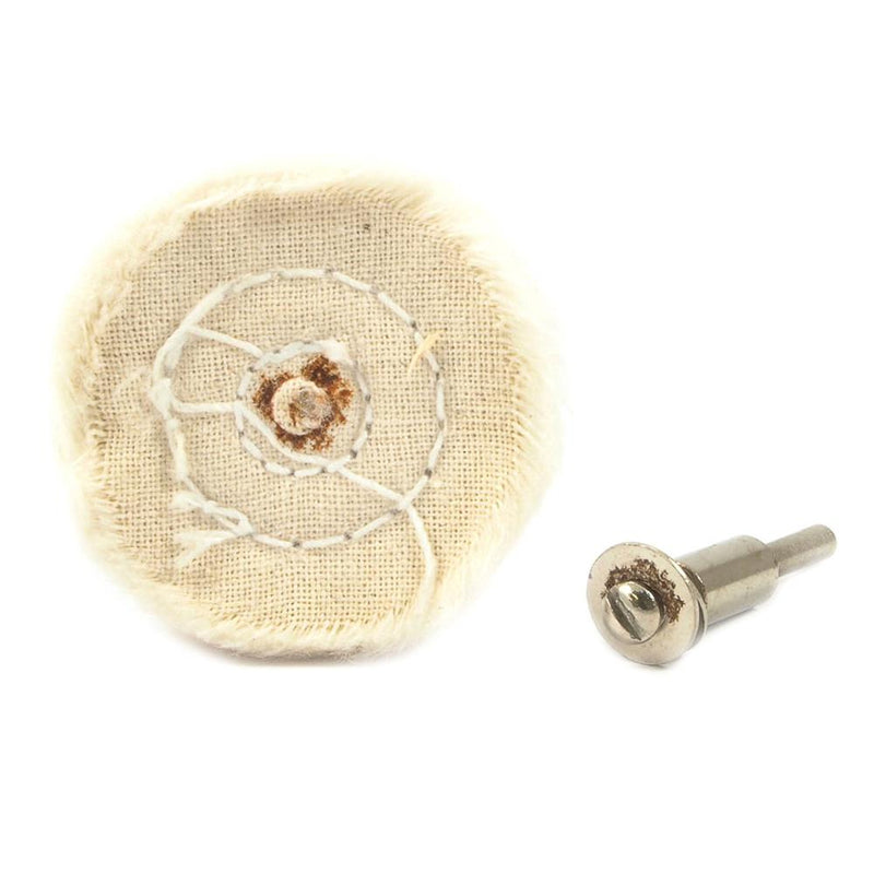 Forney 1-1/2 in. Cotton Buffing Wheel