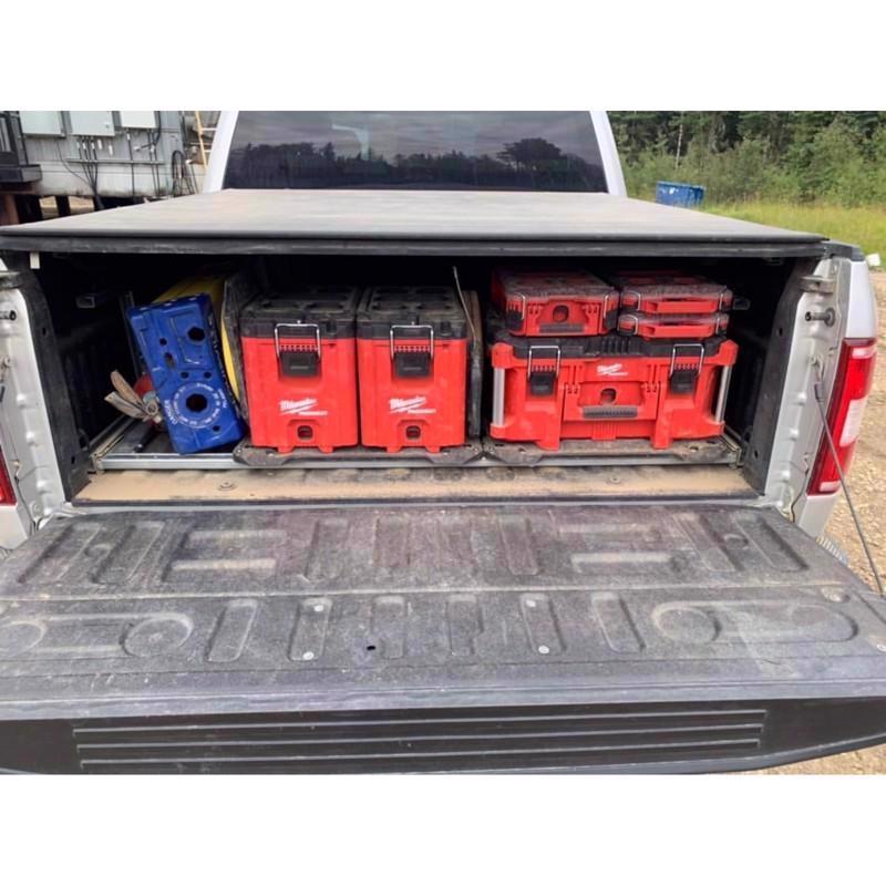 Milwaukee Packout Organizer Impact-Resistant Poly 10 compartments Red