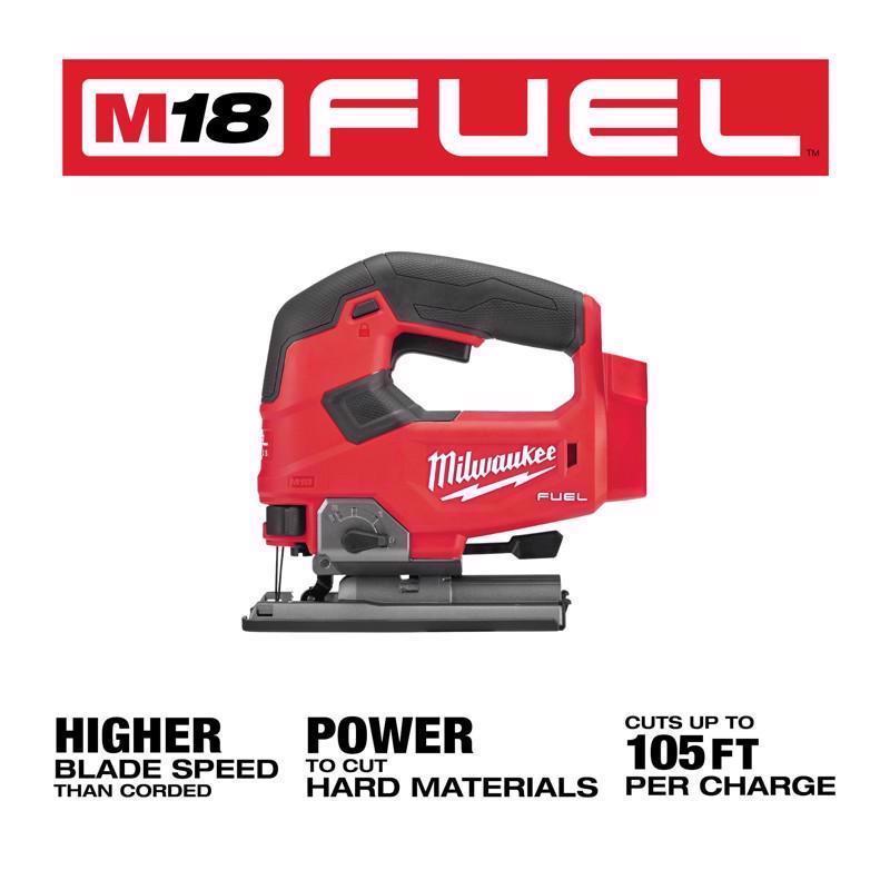 Milwaukee M18 FUEL Cordless D-Handle Jig Saw Tool Only