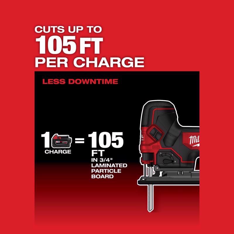 Milwaukee M18 FUEL Cordless Barrel Grip Jig Saw Tool Only