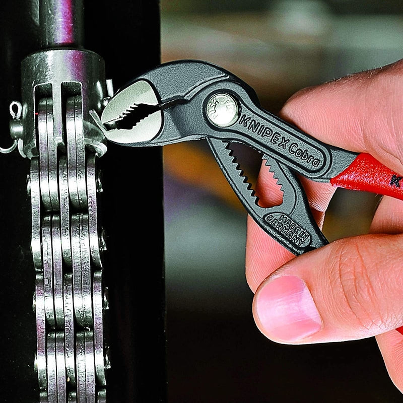 Knipex Cobra 5 in. Chrome Vanadium Steel Mini Water Pump Pliers