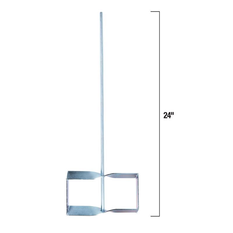 QEP Steel Grout Mixing Paddle 23.5 in. L