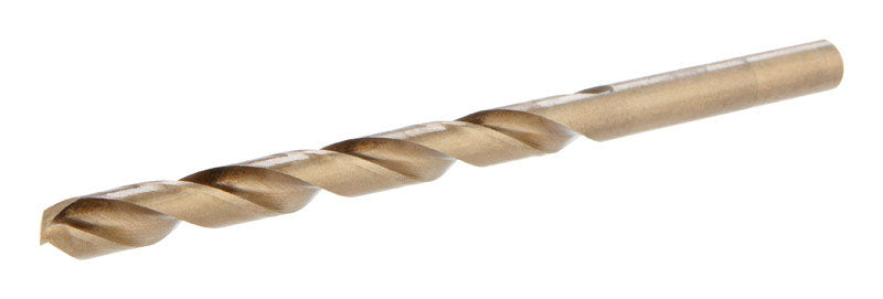 Irwin 15/64 in. X 3-7/8 in. L Cobalt Alloy Steel Drill Bit Straight Shank