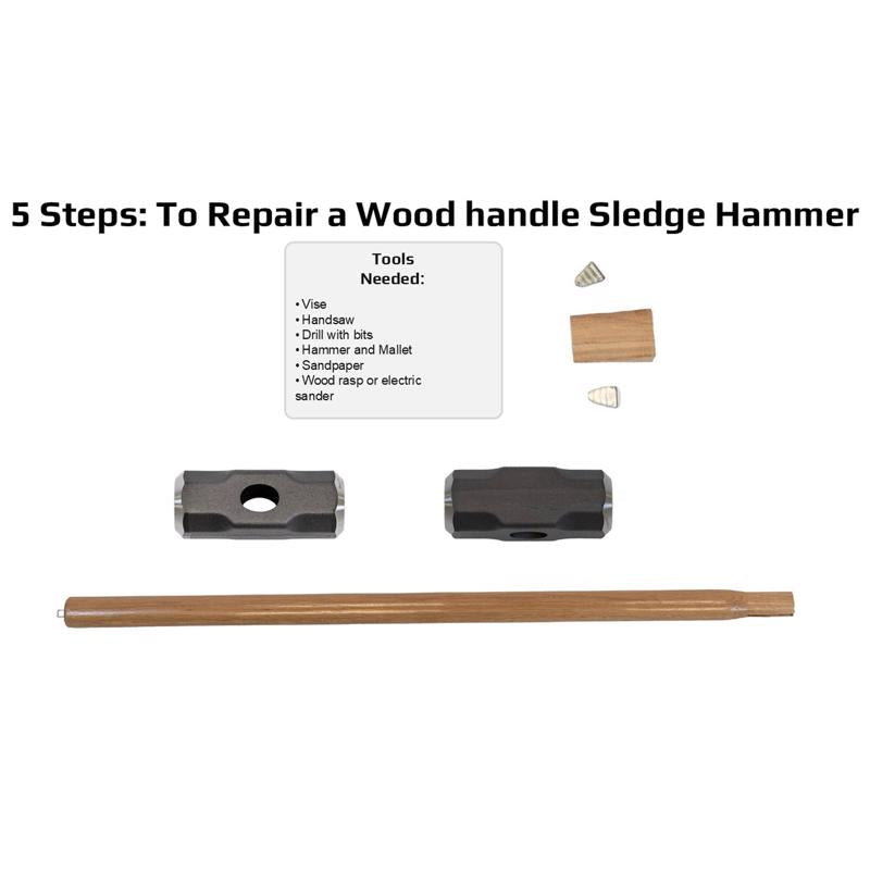 Truper 36 in. Wood Sledge Replacement Handle Brown