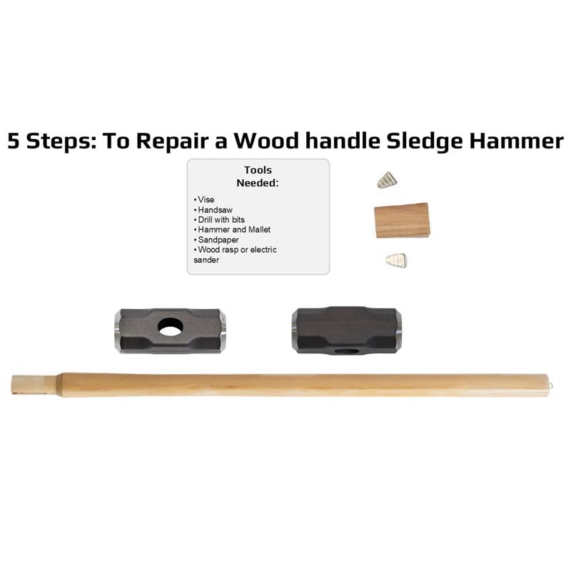 Truper 36 in. Wood Heavy Duty Sledge Replacement Handle Brown