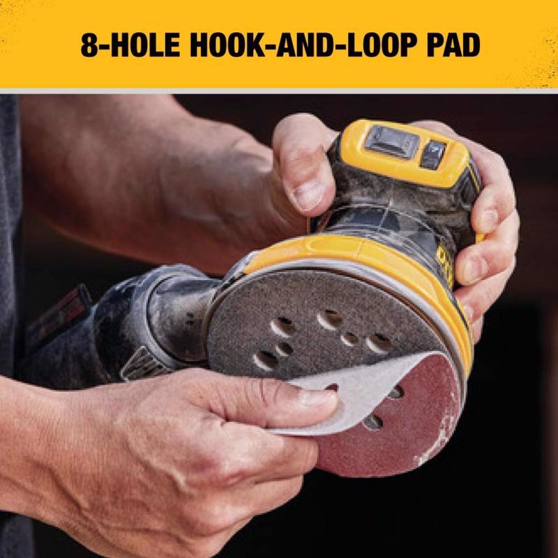 DeWalt 20V MAX XR Cordless 5 in. Brushless Random Orbit Sander Tool Only