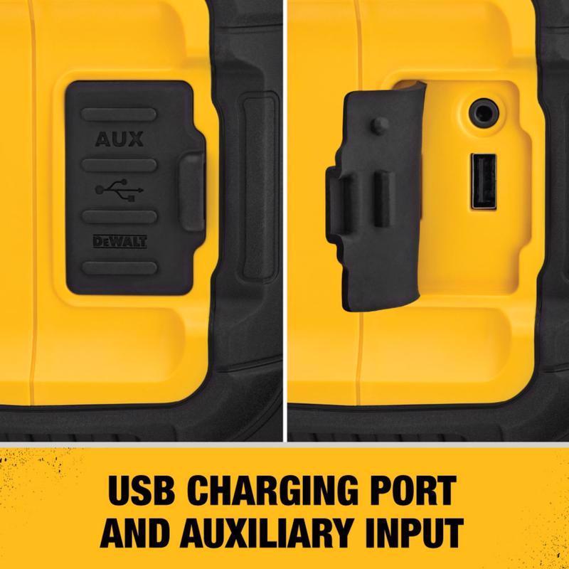 DeWalt 20V MAX DCR010 Lithium-Ion Jobsite Bluetooth Speaker