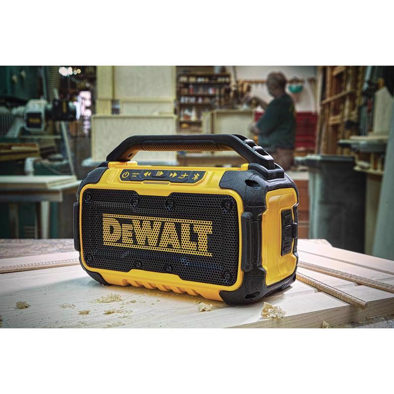 DeWalt 20V MAX DCR010 Lithium-Ion Jobsite Bluetooth Speaker