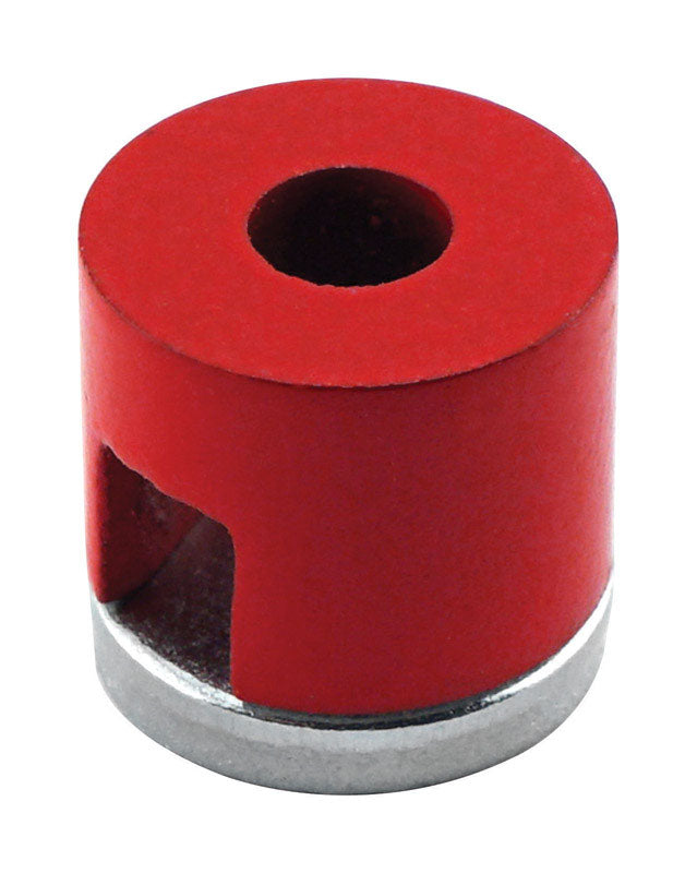 Magnet Source .375 Dia. in. L X .5 in. W Red Work Holding Magnet 1.5 lb. pull