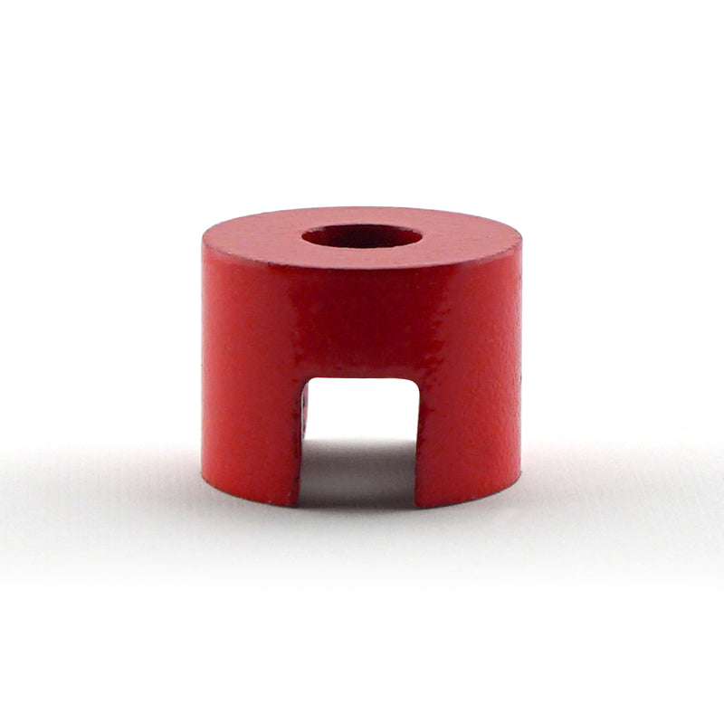Magnet Source .375 Dia. in. L X .5 in. W Red Work Holding Magnet 1.5 lb. pull
