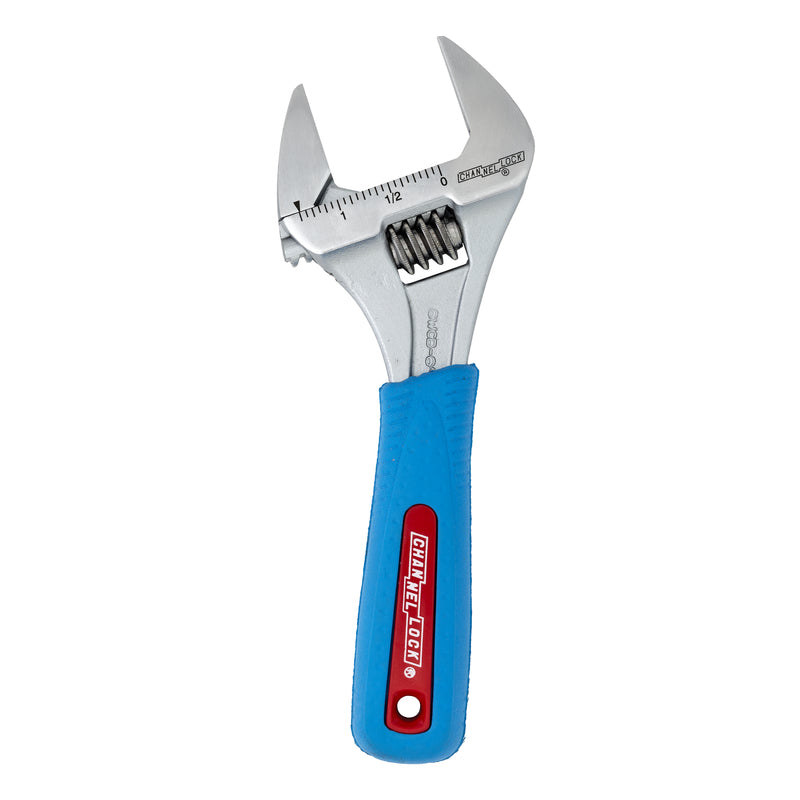 Channellock Wideazz Metric and SAE Adjustable Wrench 6 in. L